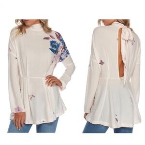 NWT Free People Gemma Mini‎ Dress In Ivory Size XS